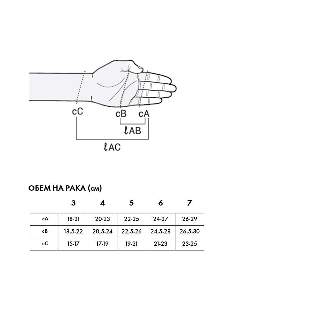 VARIMED Средно (CCL 2) компресивен стегач за дланка со прсти - Image 2