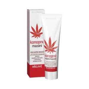 Црвена крема од коноп за загревање 100 ml