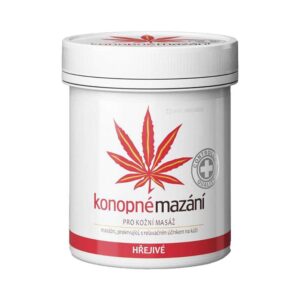 Црвена крема од коноп за загревање 250 ml